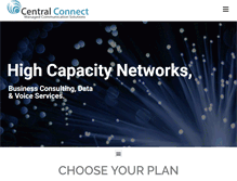 Tablet Screenshot of centralconnect.com.au